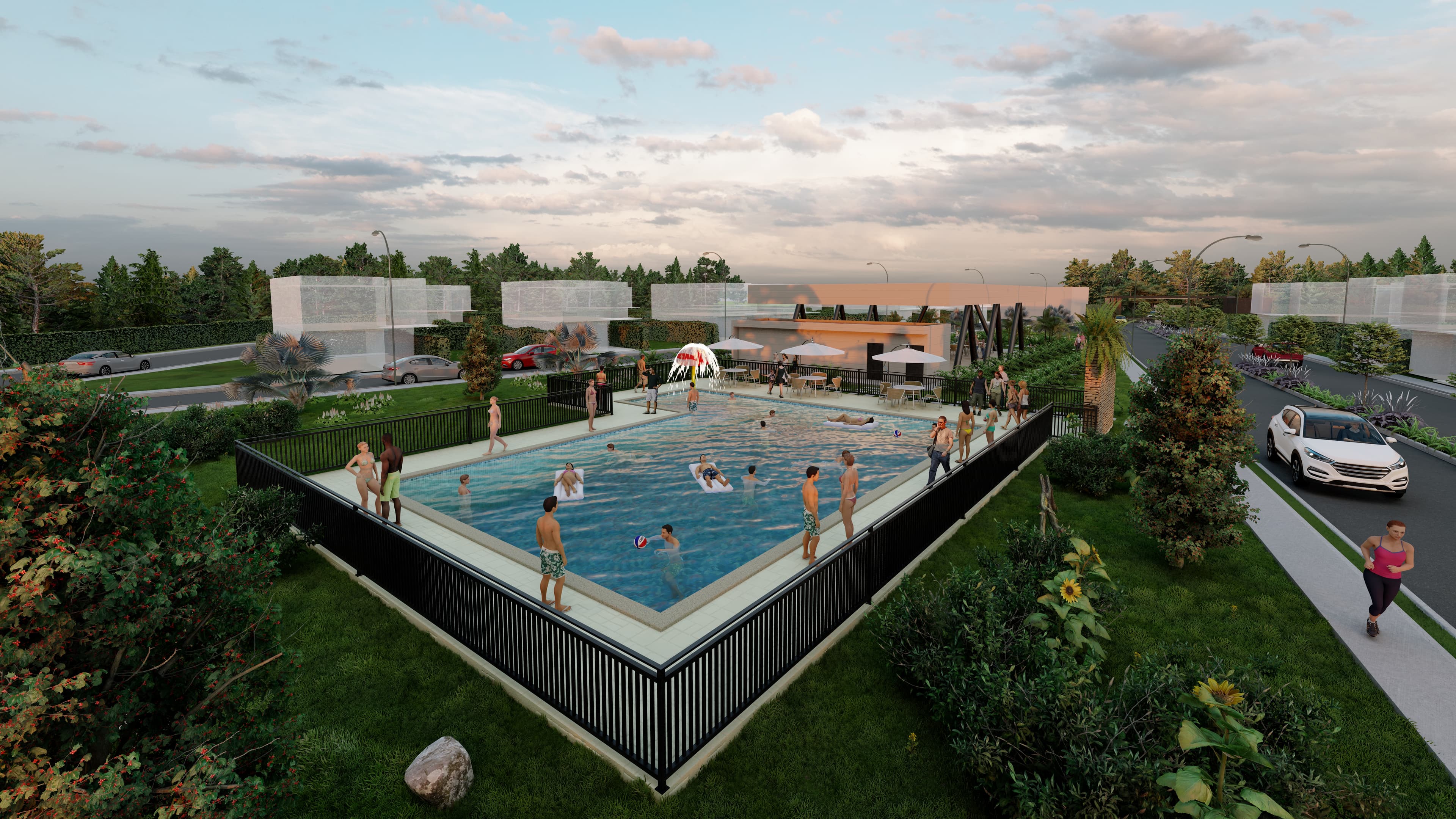 Piscina en Reservas de Prado